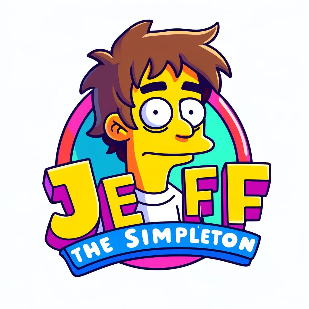 Simpsons Meme Coin Logo